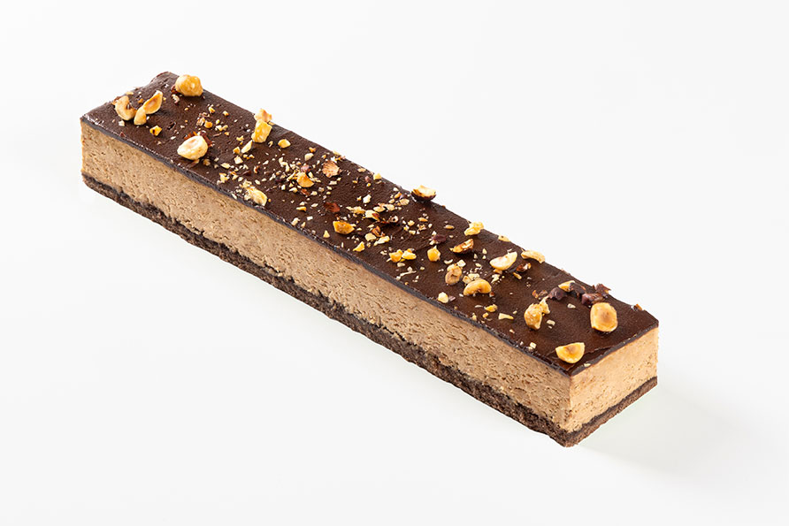 Lingot de cacao y avellanas con crujiente de avellana Pastiolot